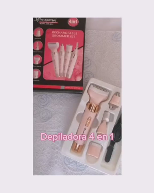 Depiladora Eléctrica ProGemei 4 en 1